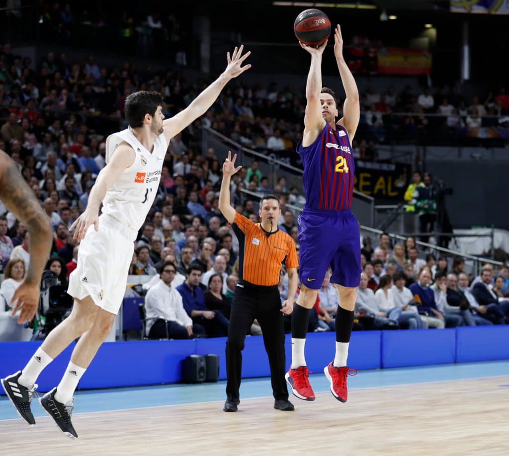 El mejor anotador del Barcelona fue Thomas Heurtel con 15 puntos en 20 minutos sobre la duela.