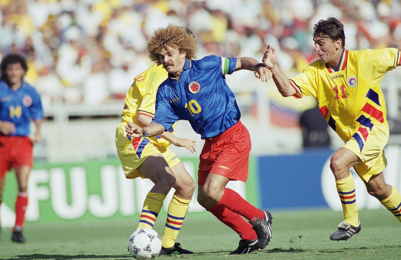 Valderrama era el capitán de aquella Selección Colombiana que enamoraba con su futbol en la cancha.