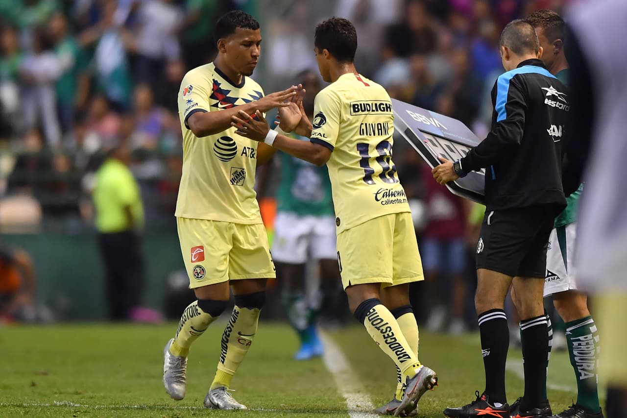 ¡Giovani debutó con el América en Liga MX!