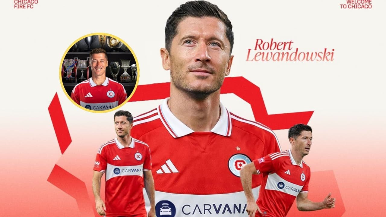 Chicago Fire hace oficial el fichaje de Robert Lewandowski