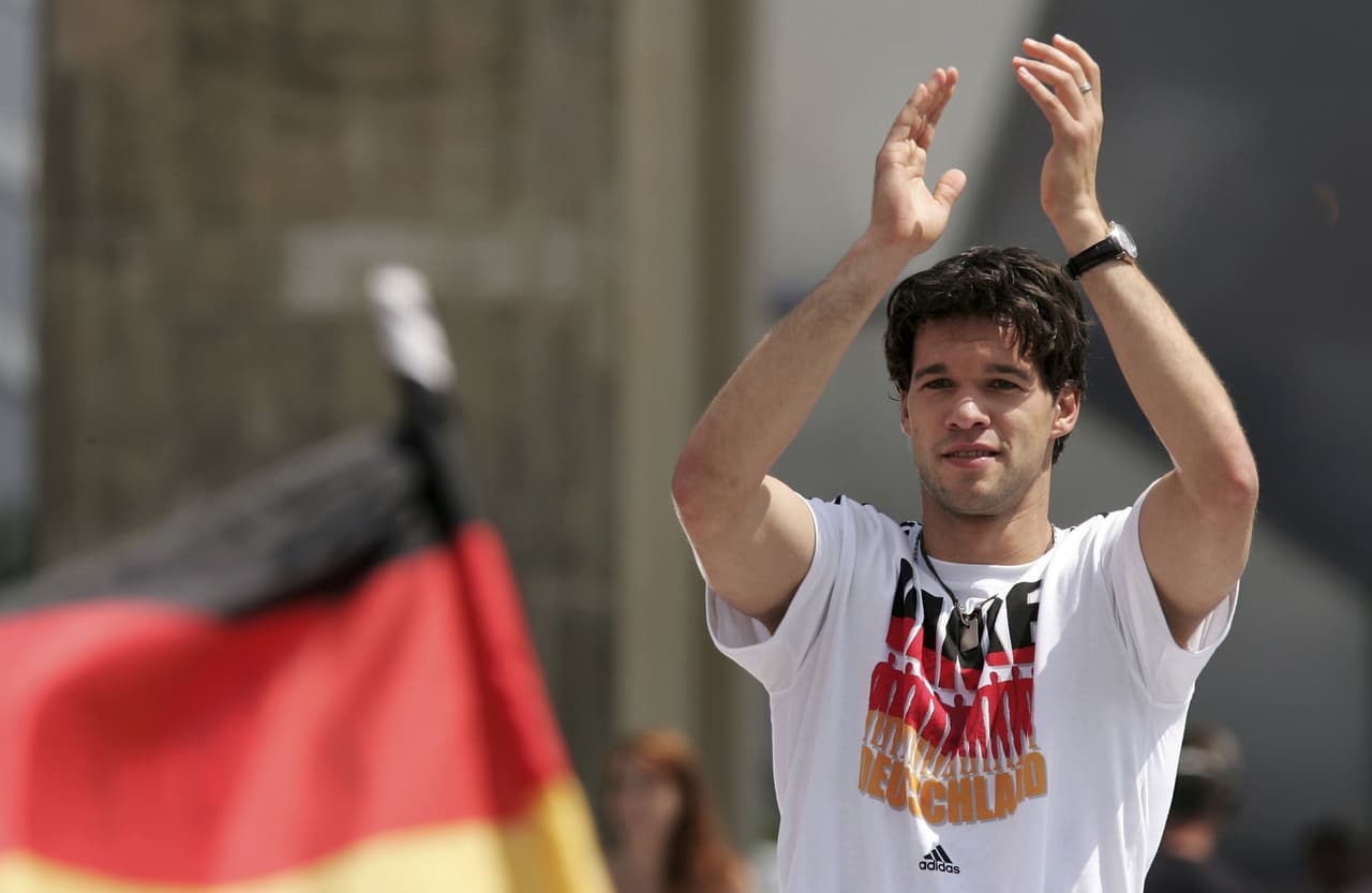Alemania hizo un buen torneo donde Michael Ballack fue la figura local.