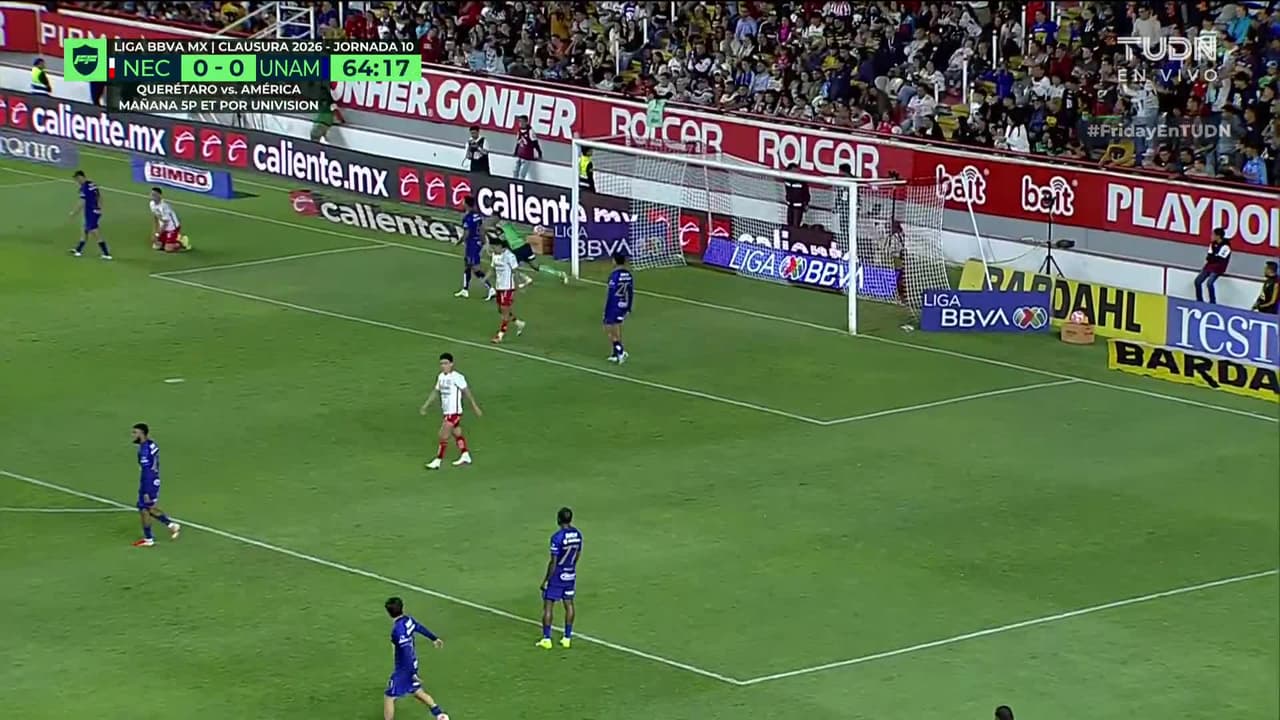 ¡TIRO ATAJADO! disparo por Tomás Badaloni.