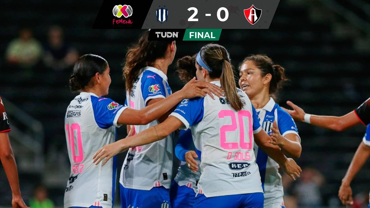 Monterrey cumple pronóstico ante Atlas en Liga MX Femenil