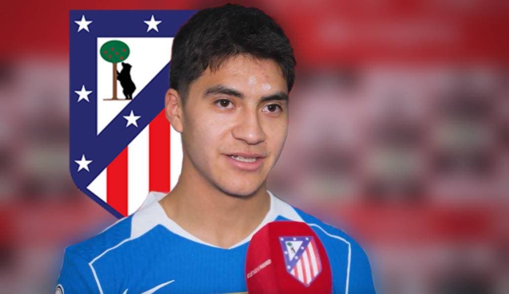 La confesión que Obed Vargas hizo después de debutar en el Atlético
