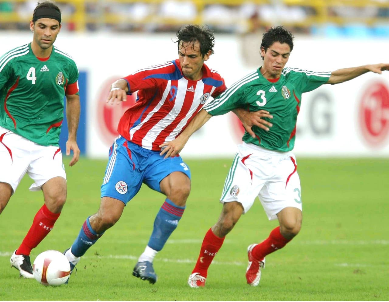 El estilo físico de los guaraníes se le dificultaba a los tricolores.