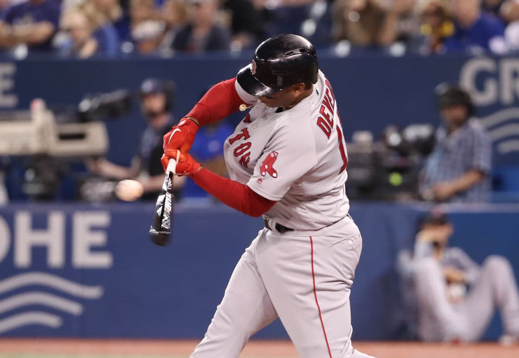 Por los bostonianos, el dominicano Rafael Devers se fue de 5-3 con dos anotadas y tres impulsadas.