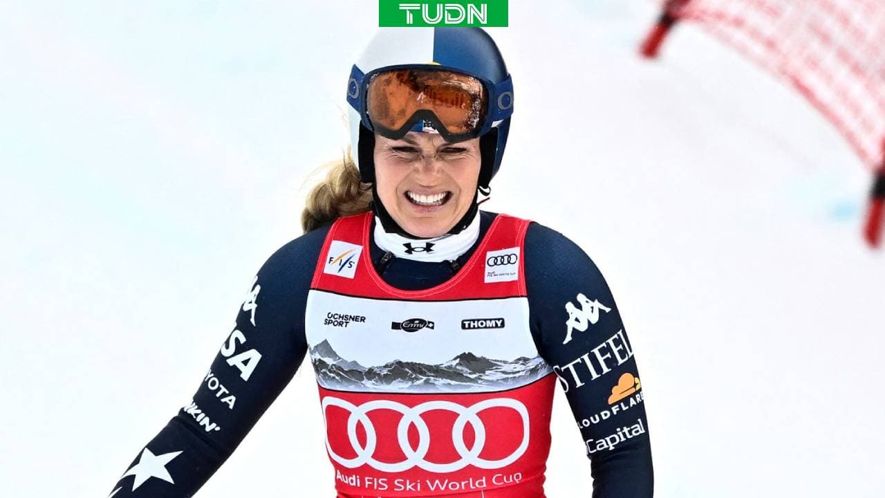 Lindsay Vonn planea competir pese a dura lesión en una rodilla