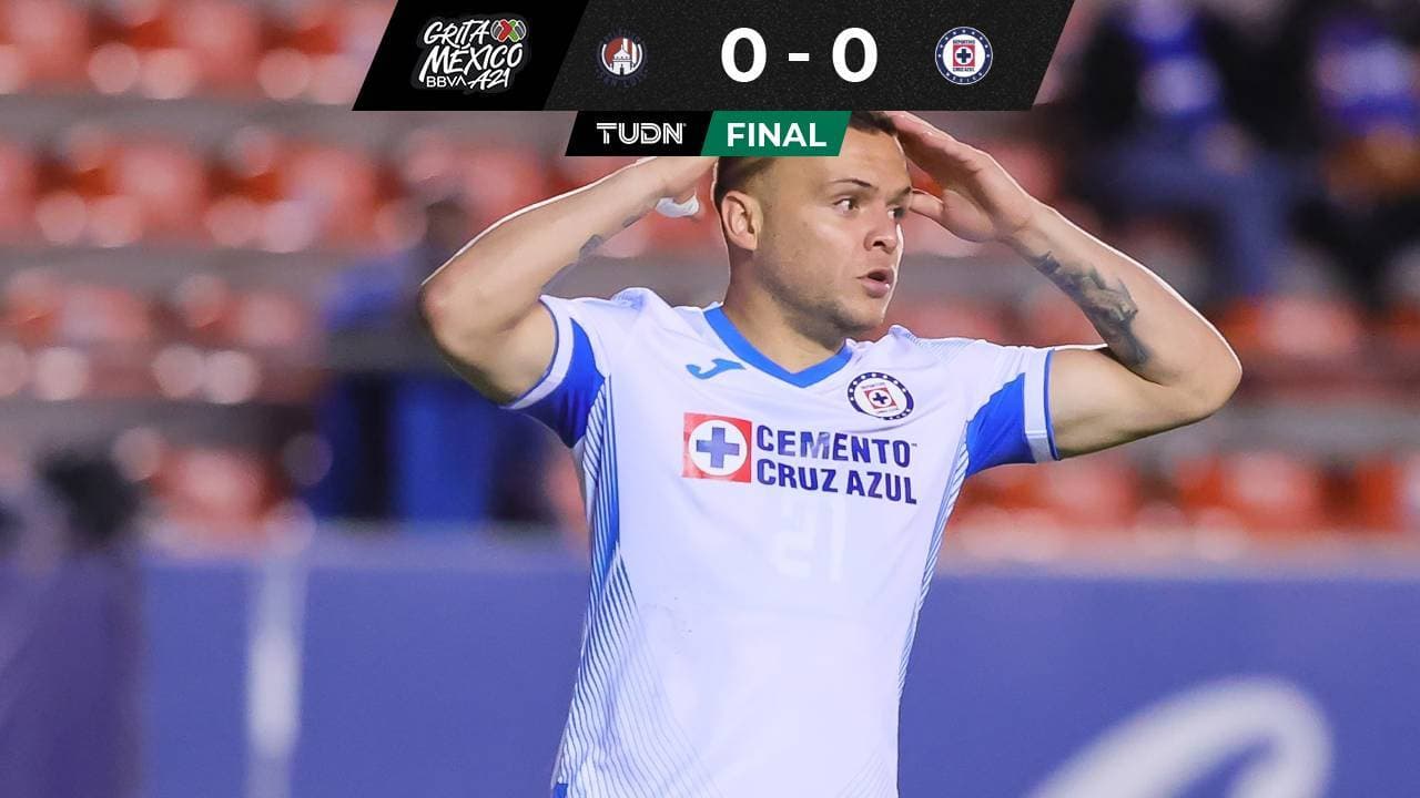 ¡No les alcanza! Cruz Azul y sus rotaciones empatan con Atlético de San Luis