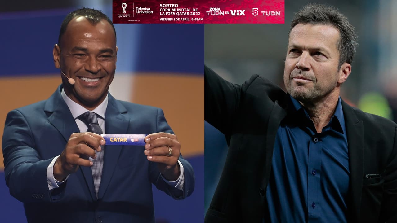 Cafú, Matthaus y Bora sacarán esferas en el sorteo de Qatar 2022