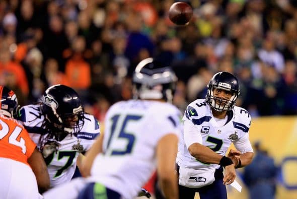 Russell Wilson, en su segundo año como profesional, ya puede presumir un anillo de Super Bowl.