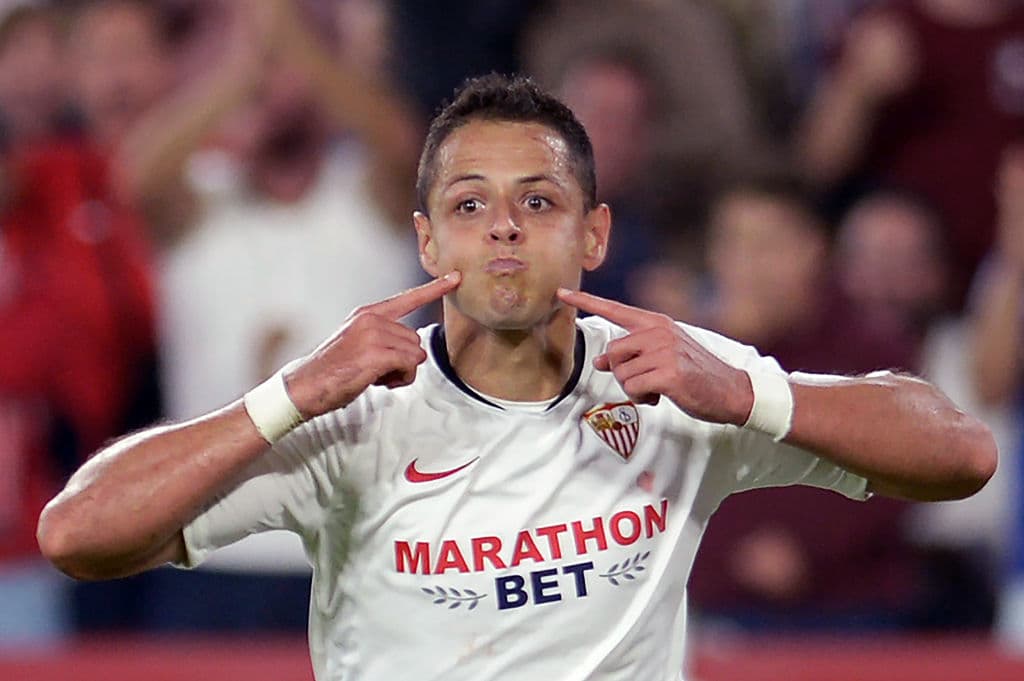 Chicharito no cumplió con las expectativas en el Sevilla FC