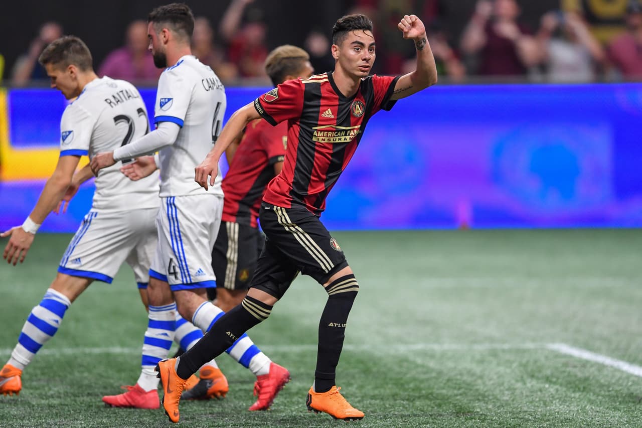 Con doblete de Miguel Almirón y magistrales cobros de tiro libre, Atlanta United golea a Montreal