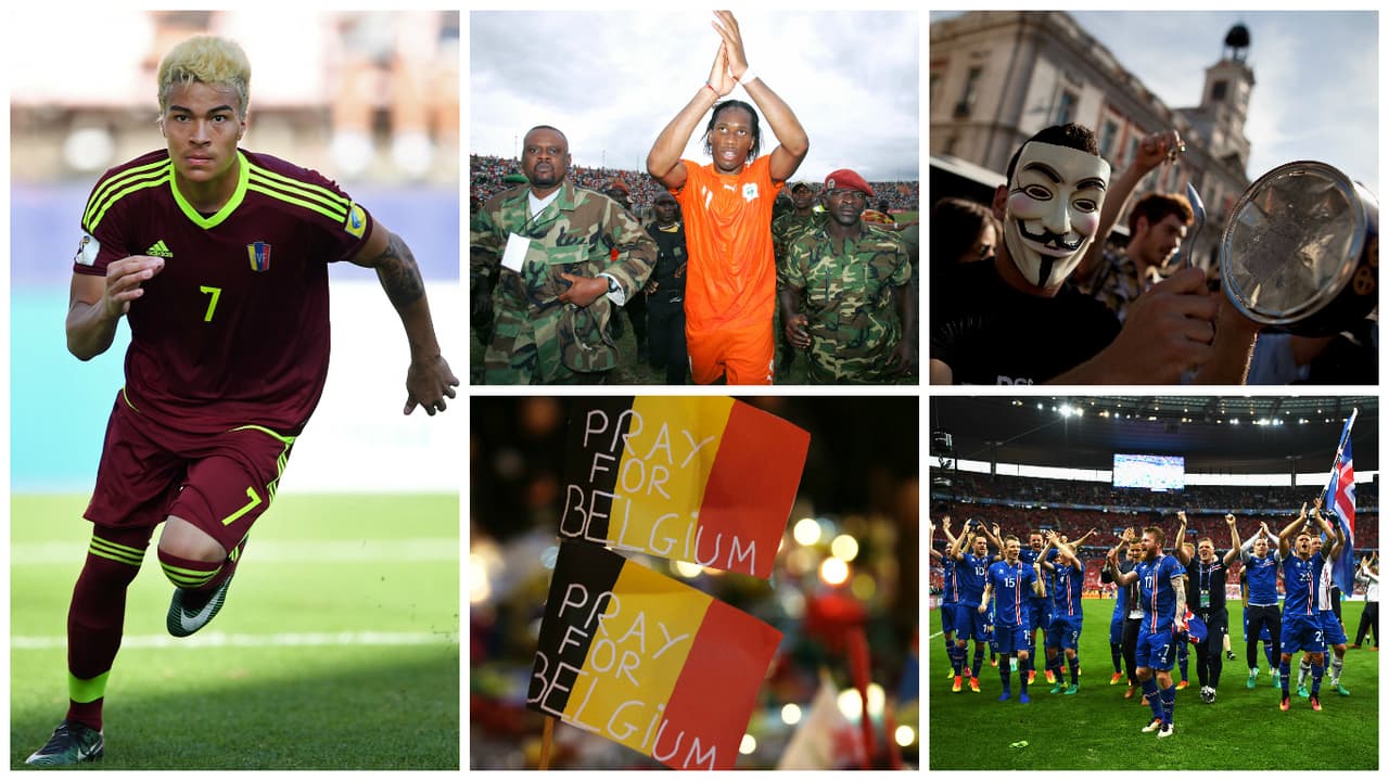 El gran Mundial Sub20 de la Vinotinto contrasta con la aguda crisis vivida en Venezuela y hace recordar casos similares en Europa y África.