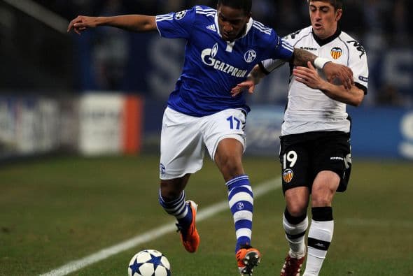 El otro duelo del día tuvo la visita del Valencia a la casa del Schalke 04.