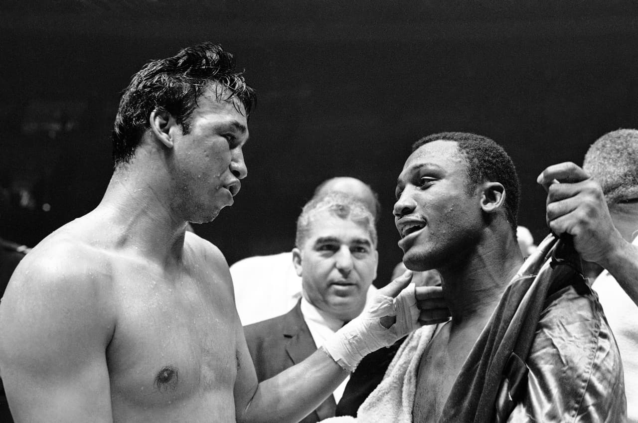 Manuel Ramos, alias el ‘Pulgarcito’, con 1.94 m de estatura y 94 kilos, peleó en el Maddison Square Garden contra Joe Frazier alias ‘Smokin’.