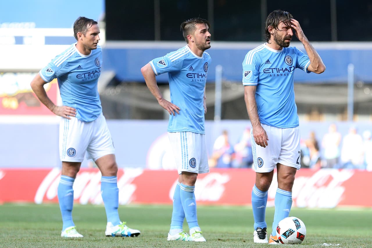 Un plantel en el que en 2015 tuvo a compañeros como Frank Lampard y Andrea Pirlo. (USA Today Images)