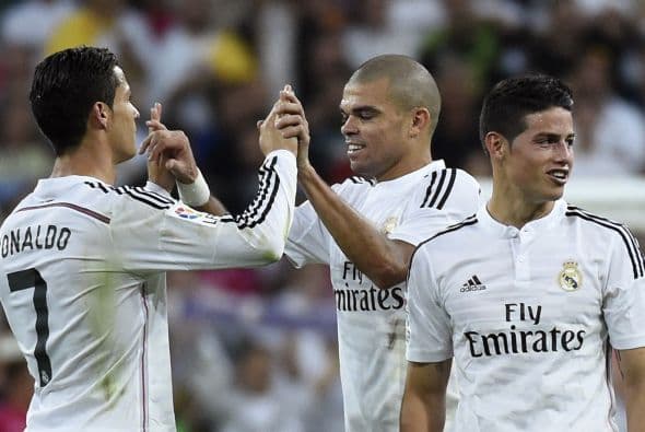 Con los tres pitazos finales se decretó el triunfo del Real Madrid que aún con los tres puntos sigue detrás del Barcelona en la clasificación.