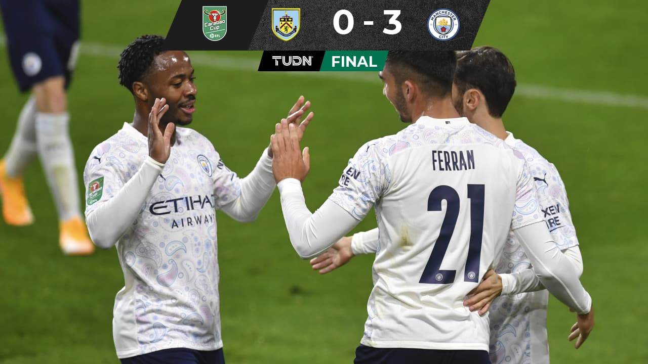 Golean Manchester City, Everton y Manchester United en la EFL Cup