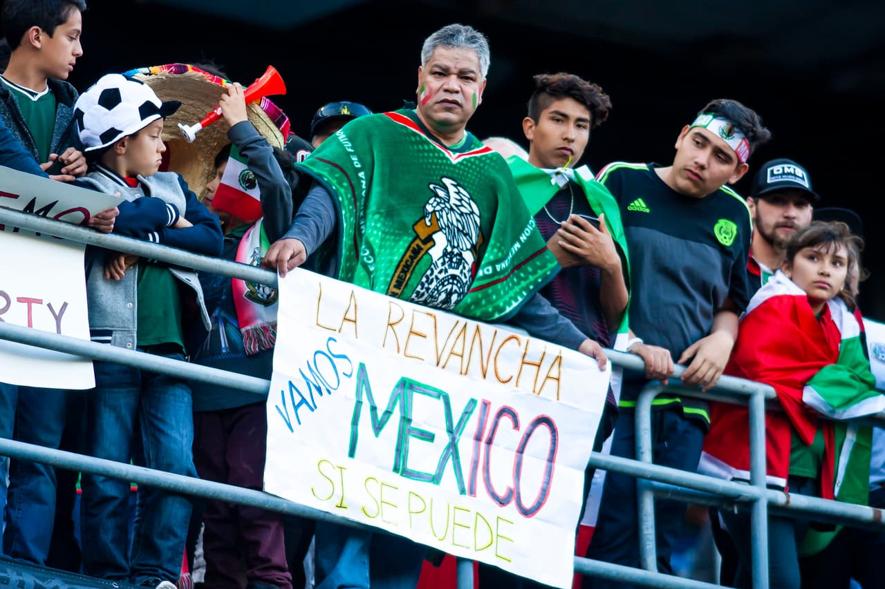 Los mexicanos llegaron al SDCCU Stadium de San Diego con la ilusión de triunfo ante Chile en el inicio de una nueva etapa.