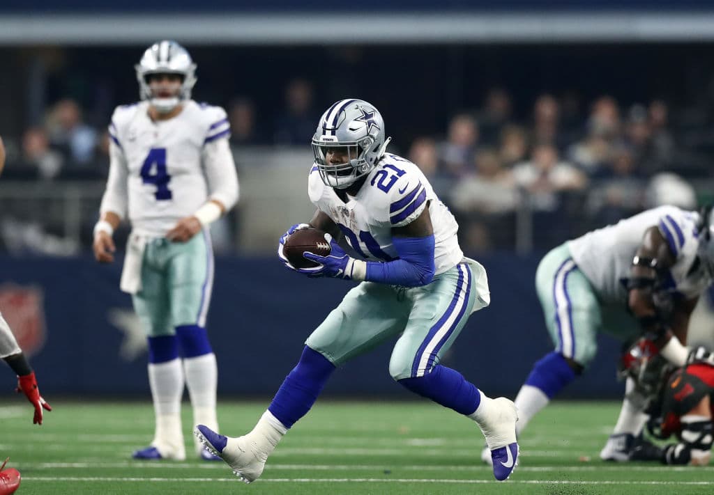 <b>Ezekiel Elliott, RB Dallas</b>. 'Zeke' estuvo sencillamente espectacular. Si bien apenas cosechó seis touchdowns, con sus 1434 yardas fue el líder abosluto de la liga en yardas por carrera.