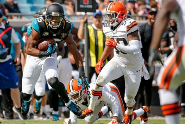 Los Jacksonville Jaguars dejaron atrás una racha de nueve derrotas consecutivas y vencieron 24-6 a los Cleveland Browns.
