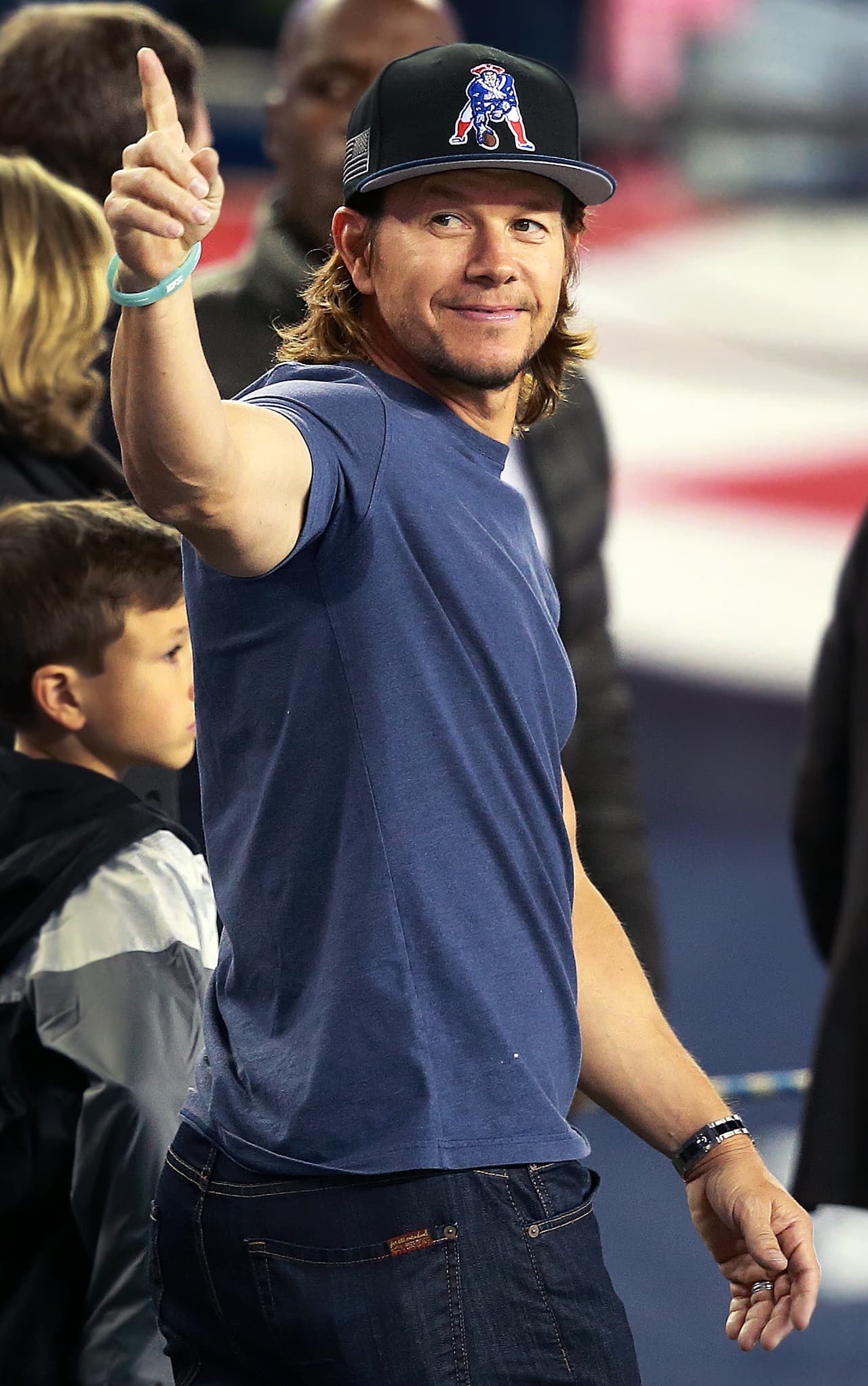 <b>New England Patriots:</b> Mark Walhberg