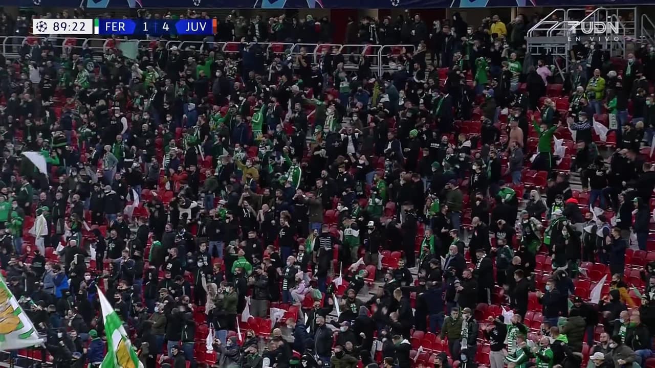 ¡GOOOL! Franck Boli anota para Ferencvárosi TC.