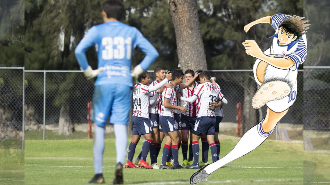 SUPERCAMPEONES: Chivas Sub-17 metió INCREÍBLE penal tipo Oliver Atom