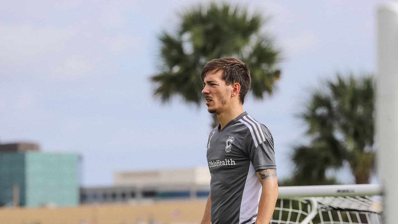 El Crew es otro de los clubes de MLS que eligieron el sur de Florida como base para esta pretemporada. El portugués Pedro Santos es uno de los más entusiasmados con el inicio del nuevo año.