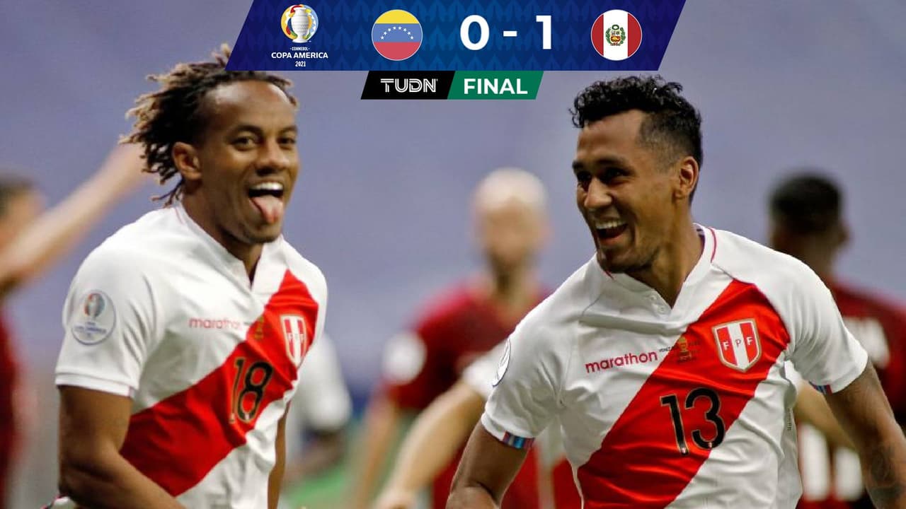 Perú vence a Venezuela y lo elimina de la Copa América