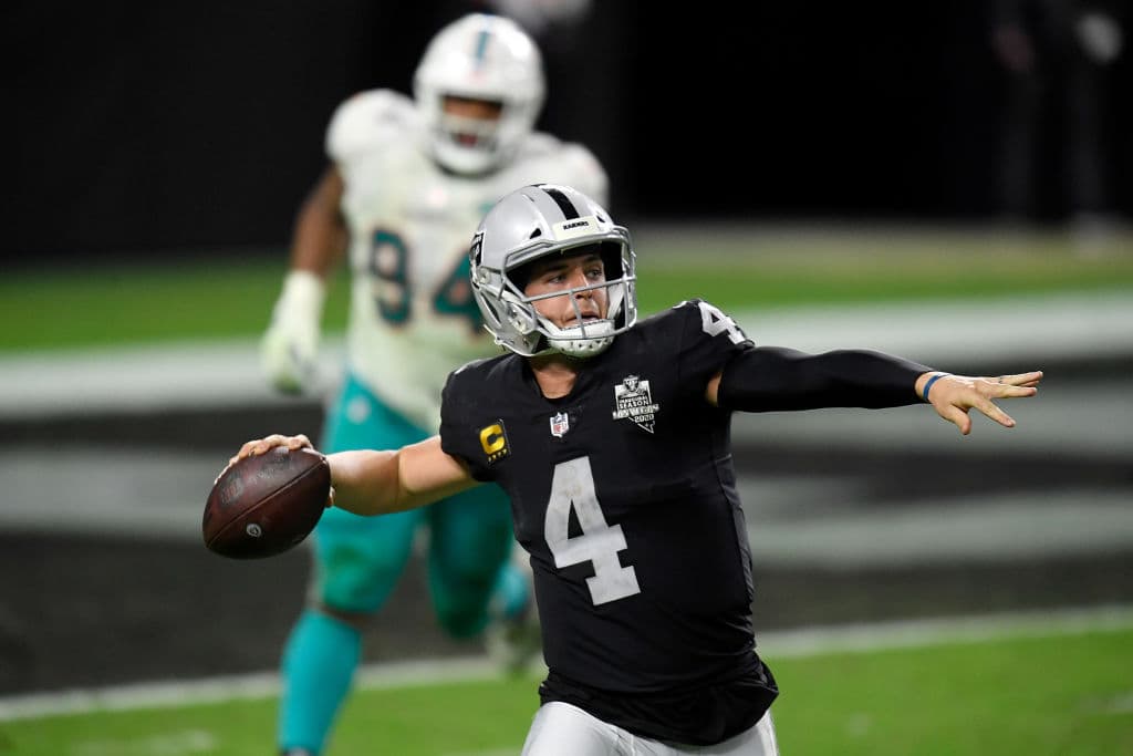 Los Miami Dolphins se aferraron y consiguieron el resultado en Las Vegas | Los Raiders dejaron de apretar en la segunda mitad del juego; Miami despertó y consiguió dejar el marcador 25-26.