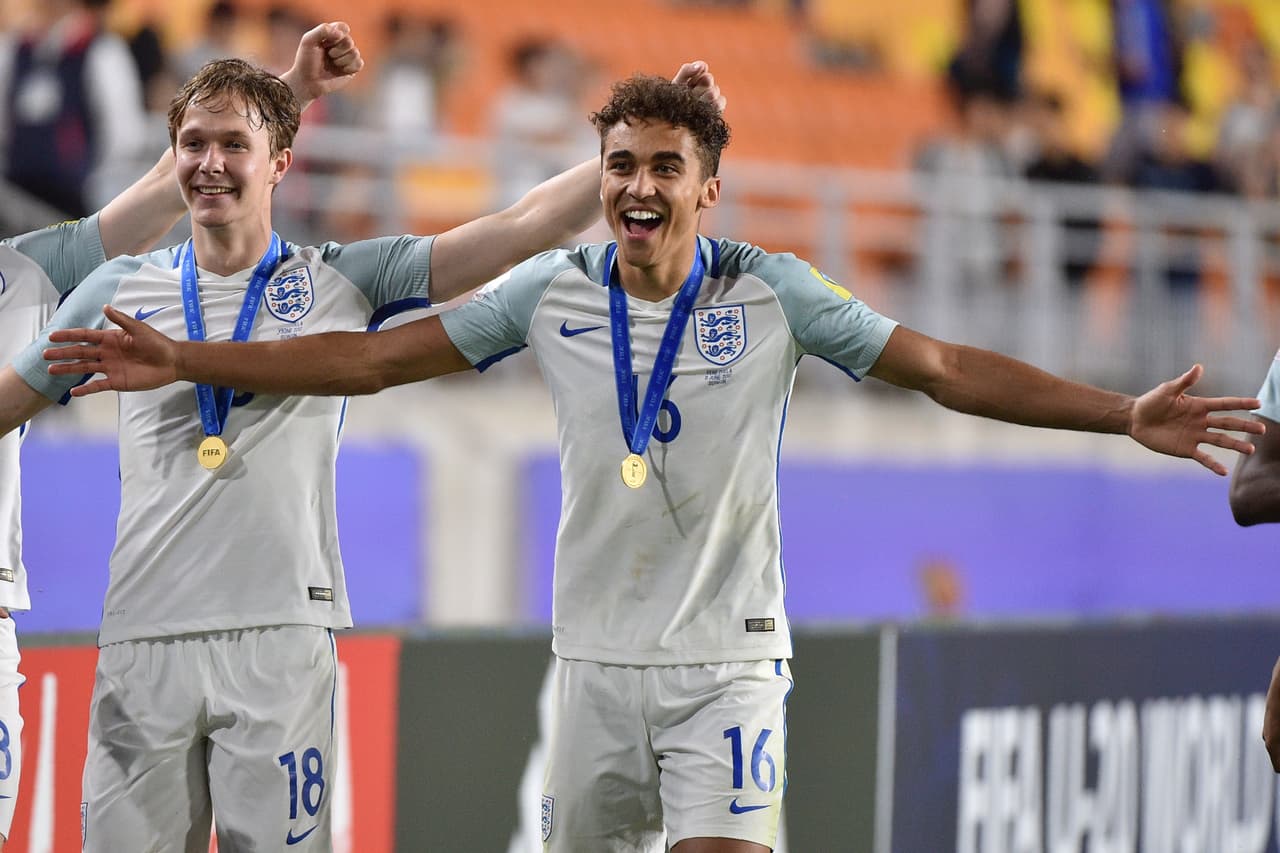El autor del gol durante el partido fue uno de los que más disfrutó la celebración