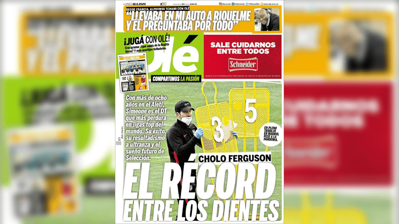 El mundo deportivo extraña la actividaad y las portadas de los diarios más imporotantes en el mundo ven una luz al final del túnel.