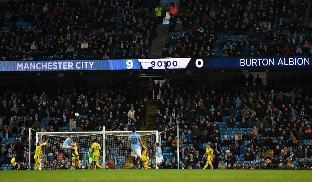 Con cuatro goles de Gabriel Jesús, el Manchester City 'le falta al respeto' al Burton Albion al vencerlo 9-0 en las Semifinales de la Carabao Cup.