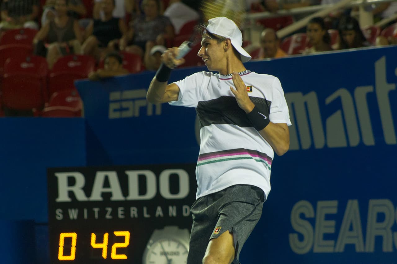 El germano tuvo como rival en su presentación al australiano Alexei Popyrin.