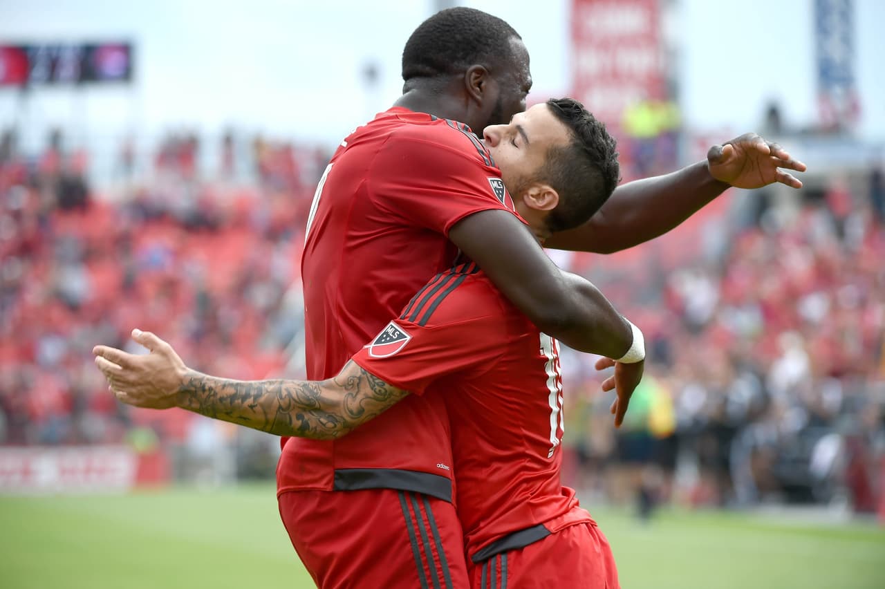 Jozy Altidore y Sebastian Giovinco, la dupla letal de Toronto FC apareció ante Colorado Rapids.