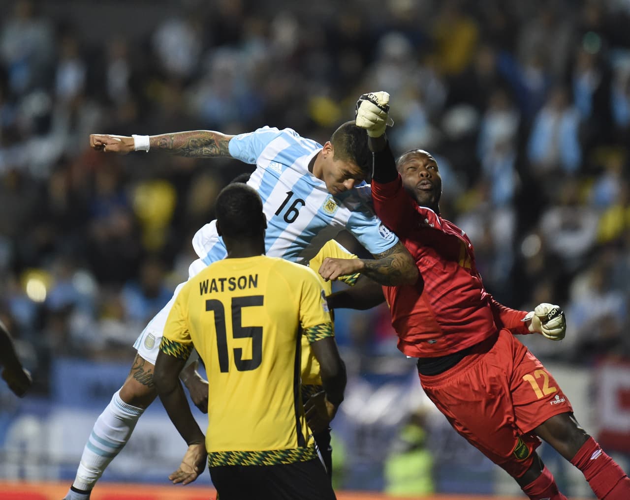 El portero de Jamaica, Dwayne Miller, tuvo una actuación destacada.