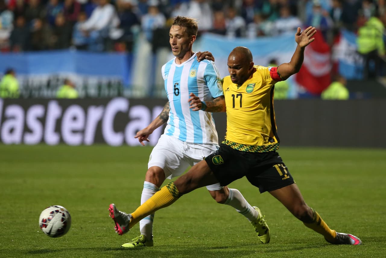 Lucas Biglia fue de los más destacados para la albiceleste.