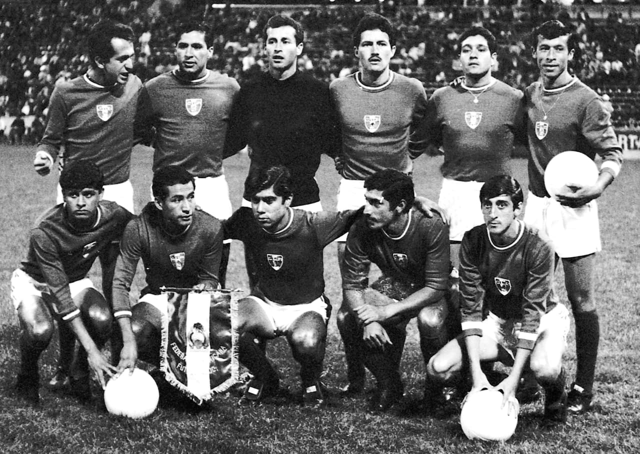 Selección Mexicana en 1968.