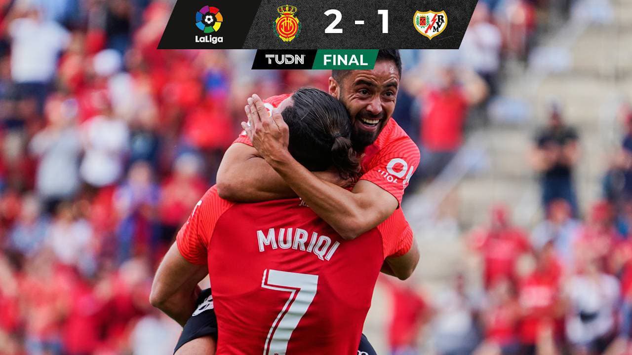 El Mallorca de Aguirre vence al Rayo y acaricia la permanencia