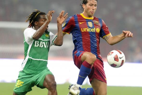 El cuadro asiático hizo su mayor esfuerzo ante un conjunto repleto de jóvenes de la cantera 'culé' que buscaban ganarse un lugar en el primer equipo.