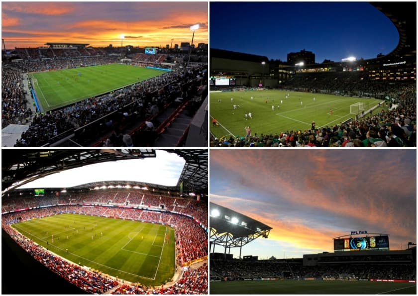 Te presentamos los estadios de la MLS. Para esta temporada son 15 los estadios específicos para fútbol, con otros dos en construcción. Conoce a fondo la casa de los equipos de la MLS.