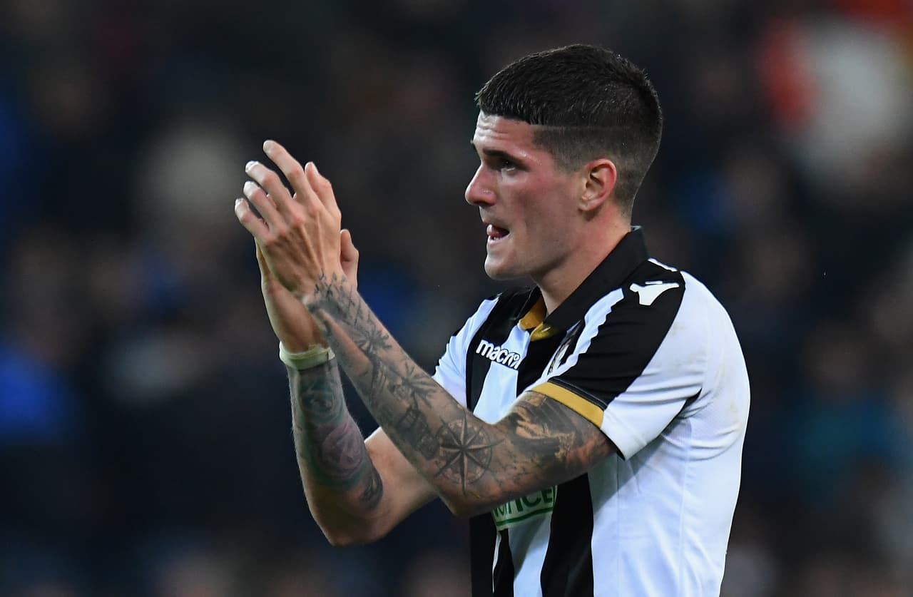 El argentino Rodrigo De Paul estaría en la puerta de salida del Udinese para jugar en la próxima temporada con el A.C. Milan.