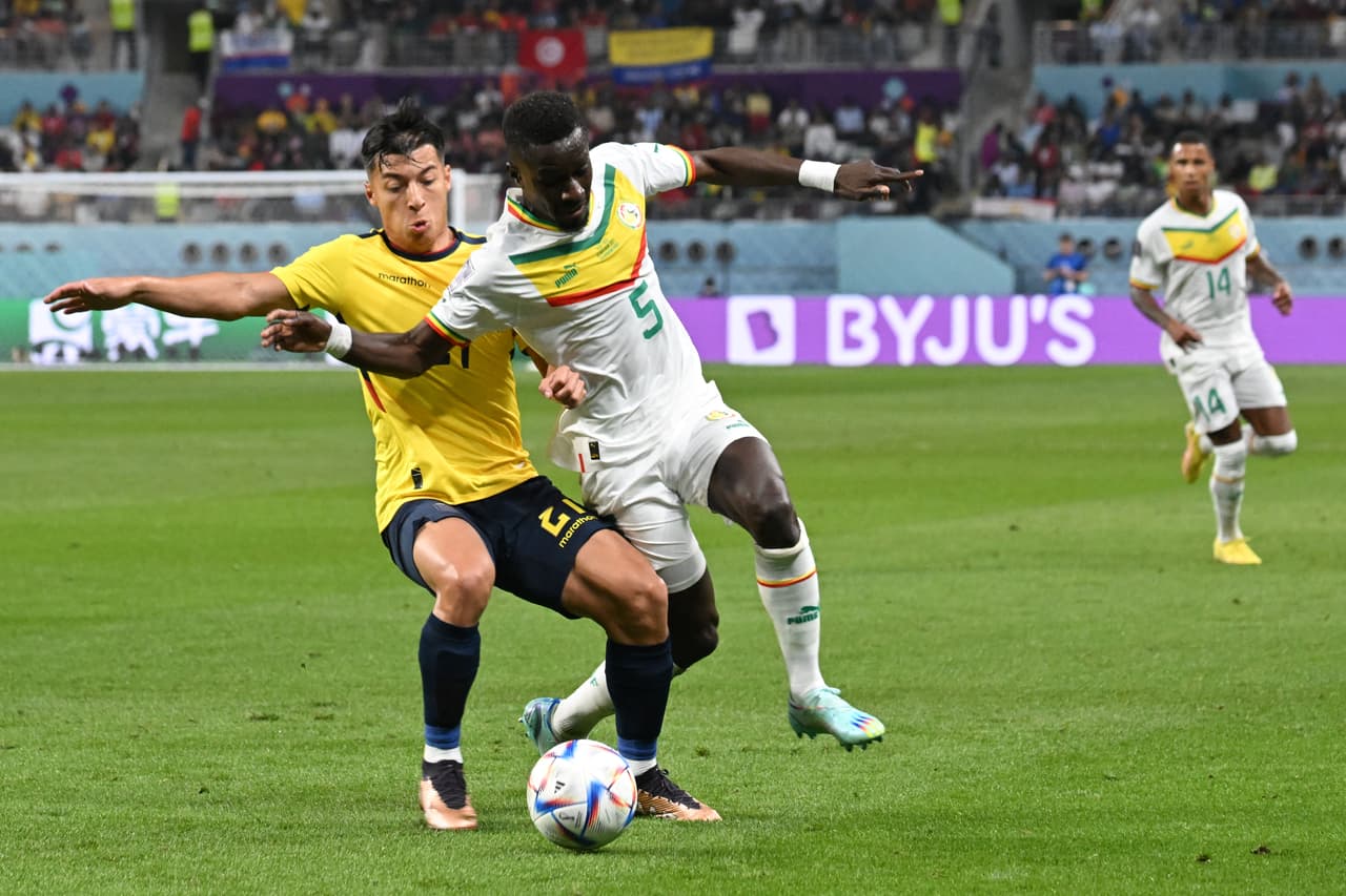 Senegal venció 1-2 a Ecuador con goles de Ismaila Sarr (44’) y Kalidou Koulibaly (70’) para eliminar a La Tri y clasificar a los Octavos de Final del Mundial Qatar 2022.