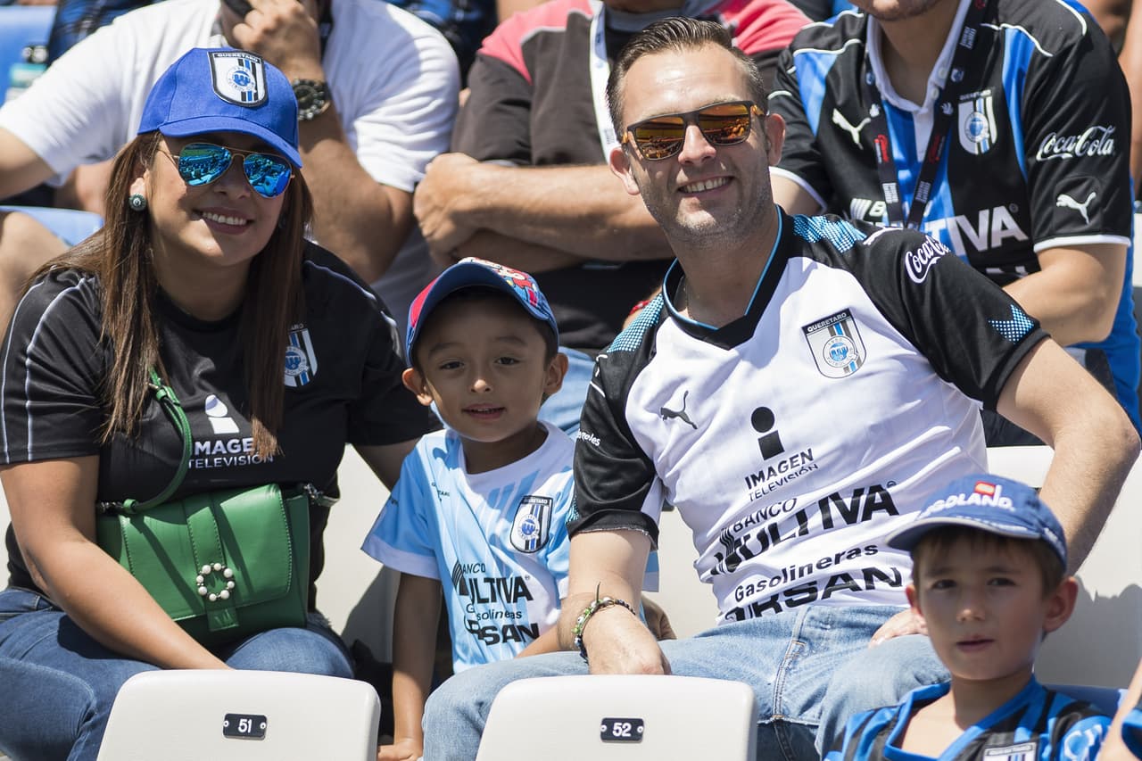 Foto de accion del partido Queretaro vs Lobos BUAP correspondiente a la jornada 7 del torneo Apertura 218 de la Liga BBVA Bancomer desde el estadio Corregidora. EN LA FOTO: