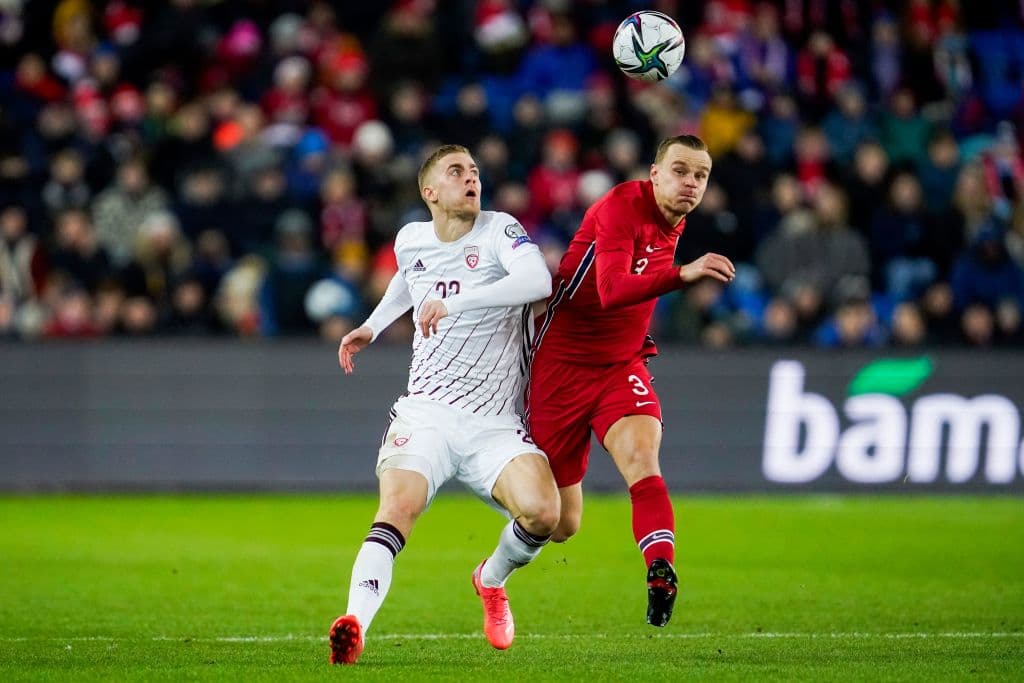 Noruega y Letonia no se hacen daño y se conforman con un empate 0-0.