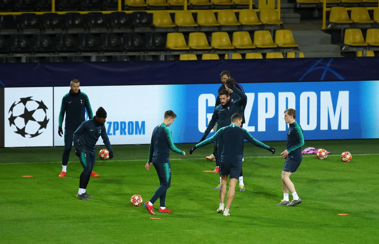 El regreso de Harry Kane con Tottenham fue la novedad en el entrenamiento previo a la visita a Borussia Dortmund para defender en el juego de vuelta la ventaja de 3-0 en los Octavos de Final de la Champions League.