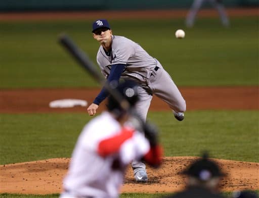 Smyly domina a Boston y Rays hilan tres victorias