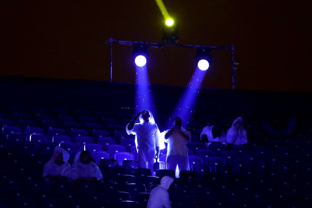 Así se vive el ambiente en Arabia Saudita, previo a que Anthony Joshua y Andy Ruiz suban al cuadrilátero.