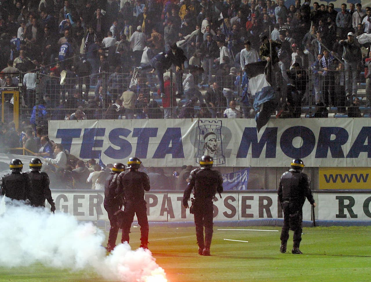 'Cabeza del Moro', como el emblema de la bandera de Córcega.